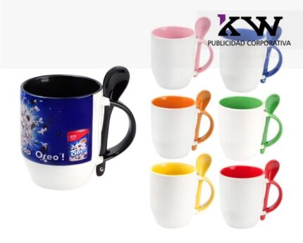 encuentra tazas promocionales precios Doble Vela